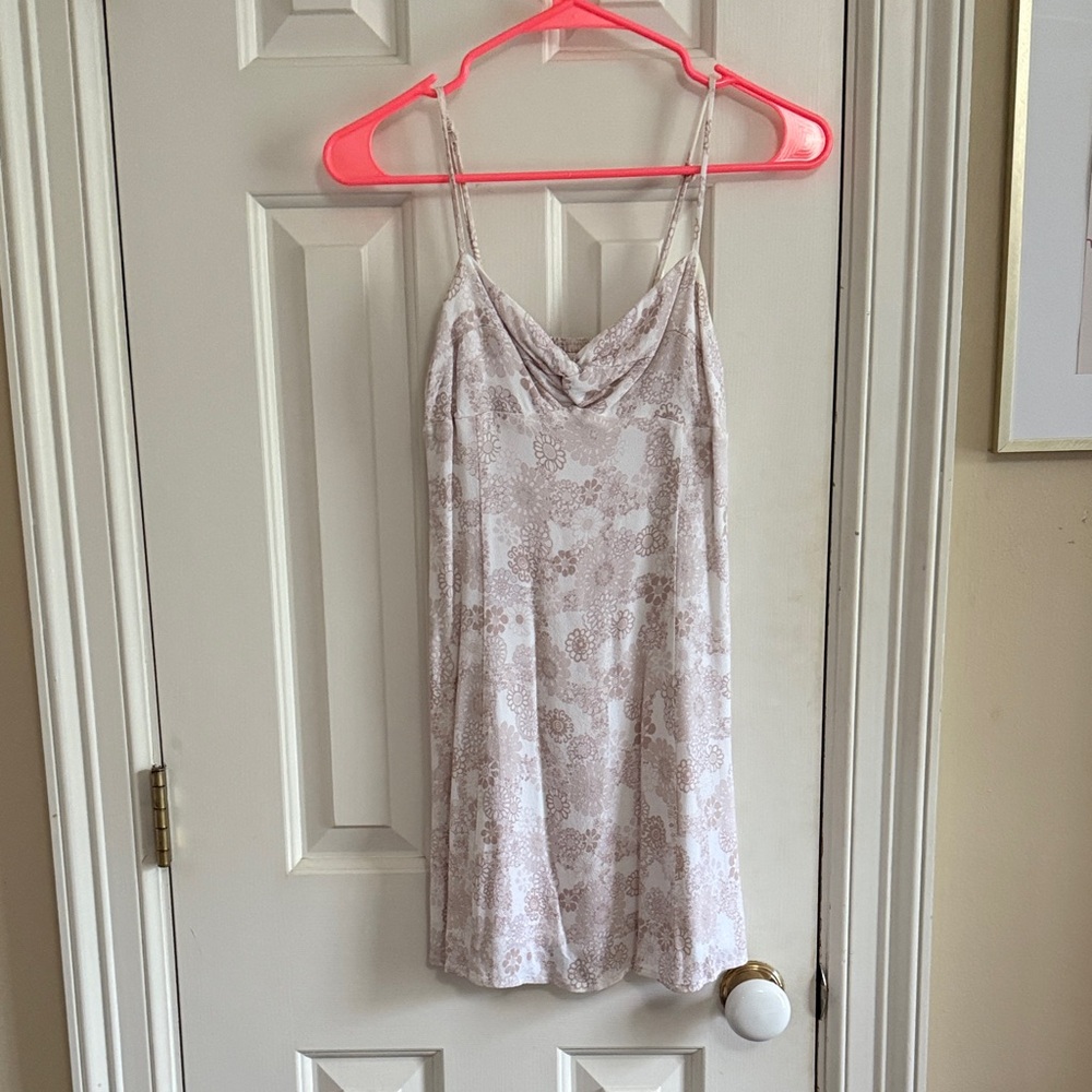 Wilfred Floral Print Slip Dress | Pink, Size 00